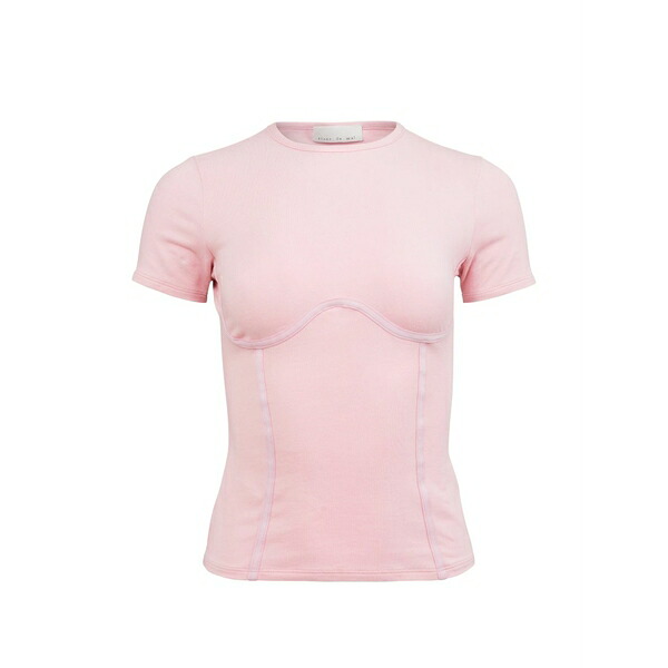 フレーデュマール レディース ティーシャツ トップス Bustier t-shirt Pink