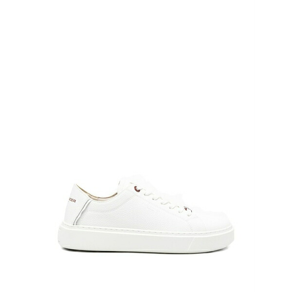 アレクサンダー スミス メンズ スニーカー シューズ London pebbled-leather sneakers White