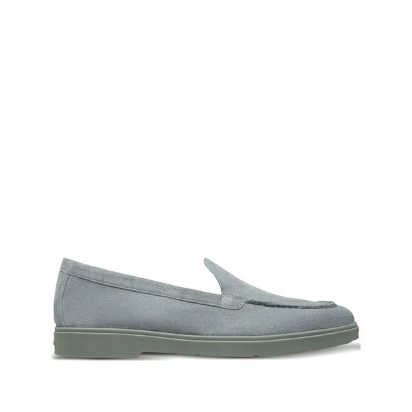 サントーニ レディース スリッポン・ローファー シューズ Suede loafers Blue