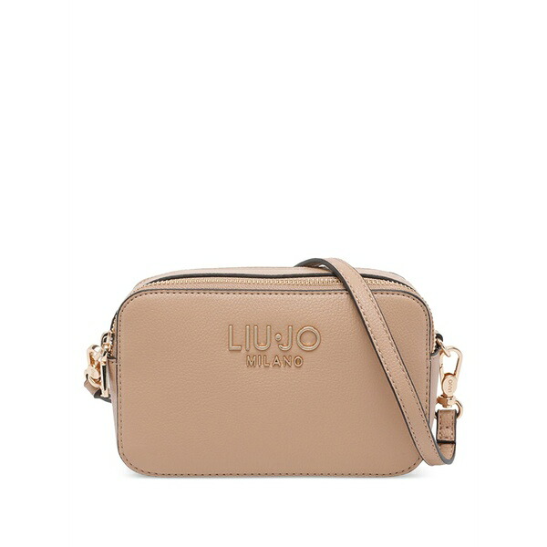 リュージョー レディース ショルダーバッグ 御徒面子 Logo crossbody bag Neutrals