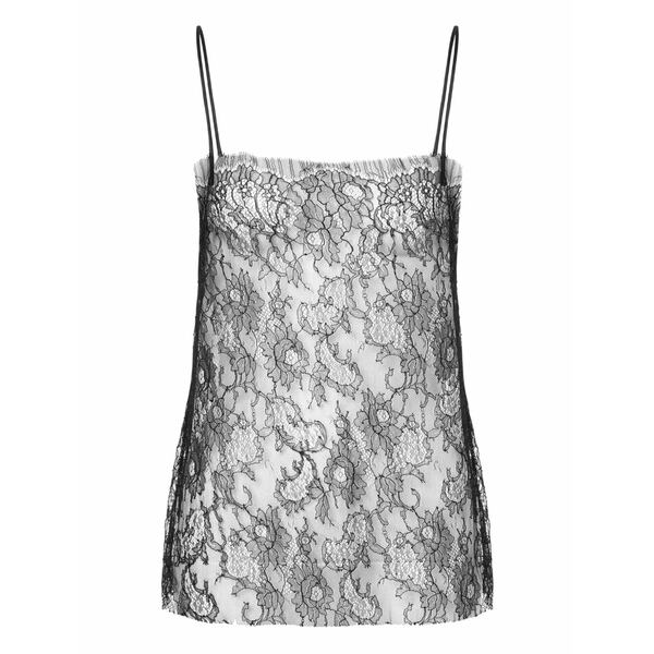 アルベルタ フェレッティ レディース カットソー トップス Lace top Black