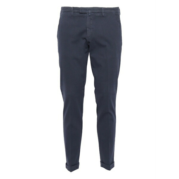 ブリ後ろ側 1949 メンズ 心地よいズボン下 ボトムス Cuffed straight-leg trousers Blue