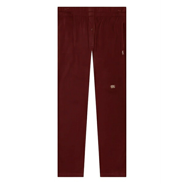 アドバイザリー ゲーム盤 クリスタルズ メンズ 心地よいズボン下 ボトムス Logo-patch trousers Red