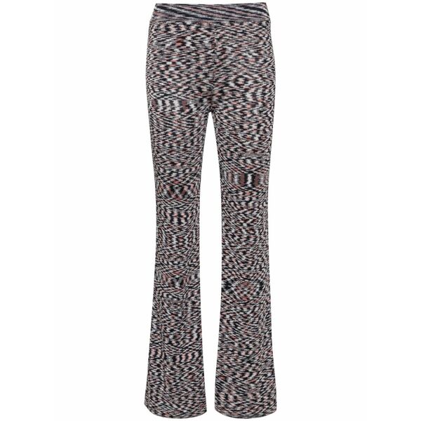 ミッソーニ レディース 心地よいズボン下 ボトムス High-waist flared trousers Blue