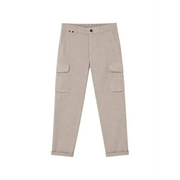 メイソンズ メンズ 心地好いズボン下 ボトムス Flap-pocket cargo pants Neutrals