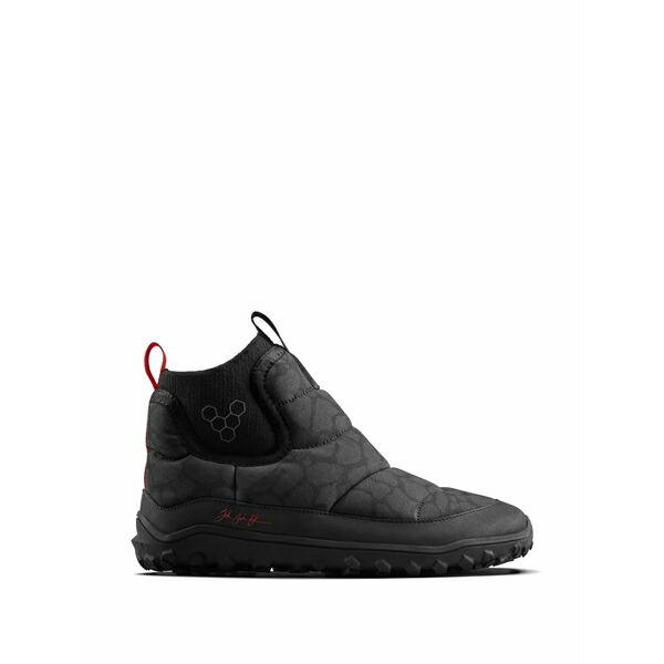 ヴィヴォ ベアフット レディース ブーツ シューズ Explorer mid quilted slip-on boots Black
