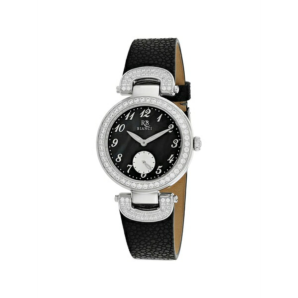 ロベルト ビアンキ レディース ウオッチ 付属物 Alessandra crystal 34粍 watch Black