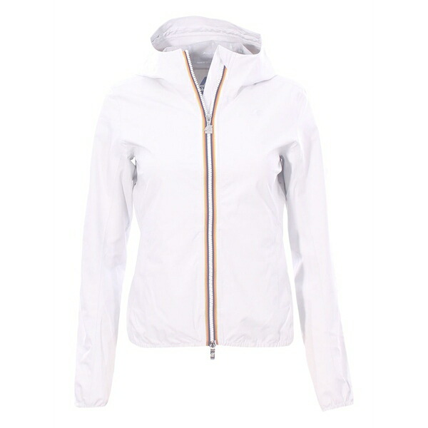 ケイ通い路 レディース 上衣＆上衣 アウター Hooded zip jacket White