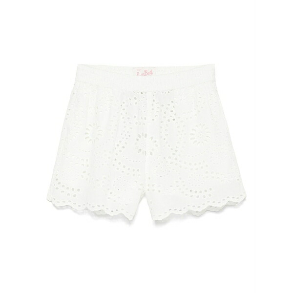 エムシーツーセイントバース レディース 心地よいズボン下 ボトムス Meave shorts White