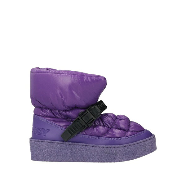 【送料無料】 クリスジョイ レディース ブーツ シューズ Ankle boots Purple