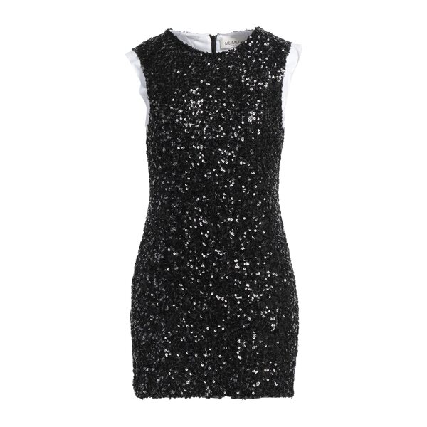 【送料無料】 メイメイジェイ レディース ワンピース トップス Mini dresses Black｜asty
