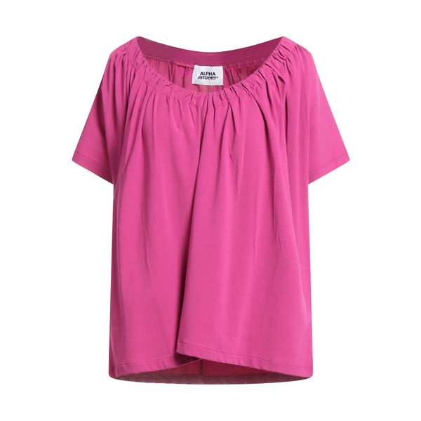 【送料無料】 アルファス テューディオ レディース Tシャツ トップス T-shirts Pink