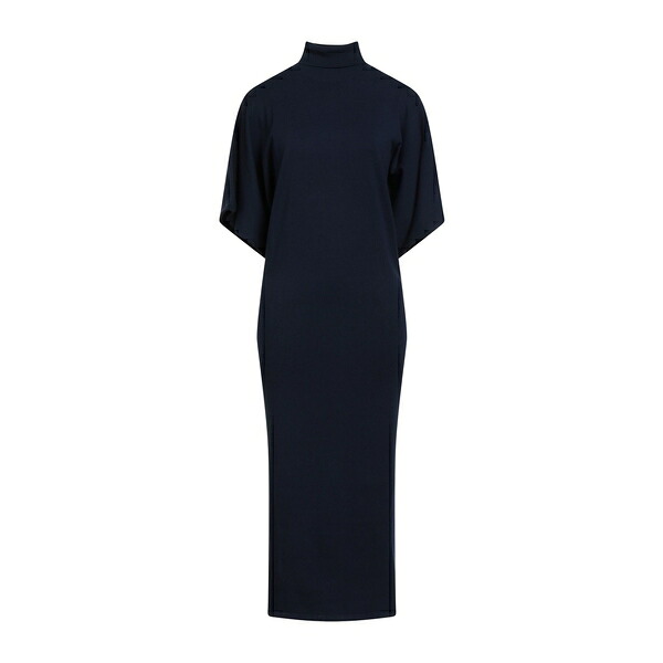 【送料無料】 セミクチュール レディース ワンピース トップス Midi dresses Blue
