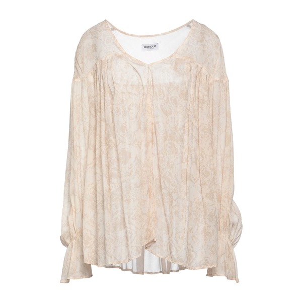 【送料無料】 ドンダップ レディース Tシャツ トップス Tops Beige