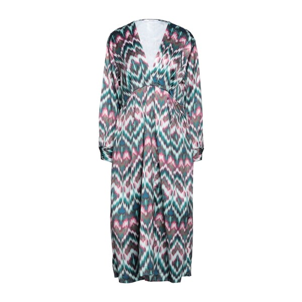 【送料無料】 アリーニ レディース ワンピース トップス Midi dresses Green