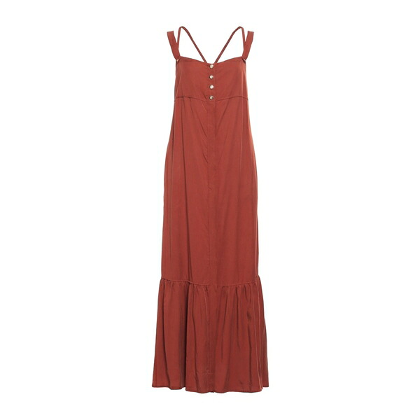 【送料無料】 マラーニ ジーンズ レディース ワンピース トップス Maxi dresses Red
