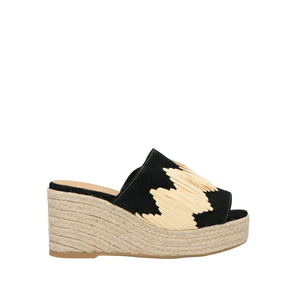 【送料無料】 カスタニエール レディース サンダル シューズ Espadrilles Black