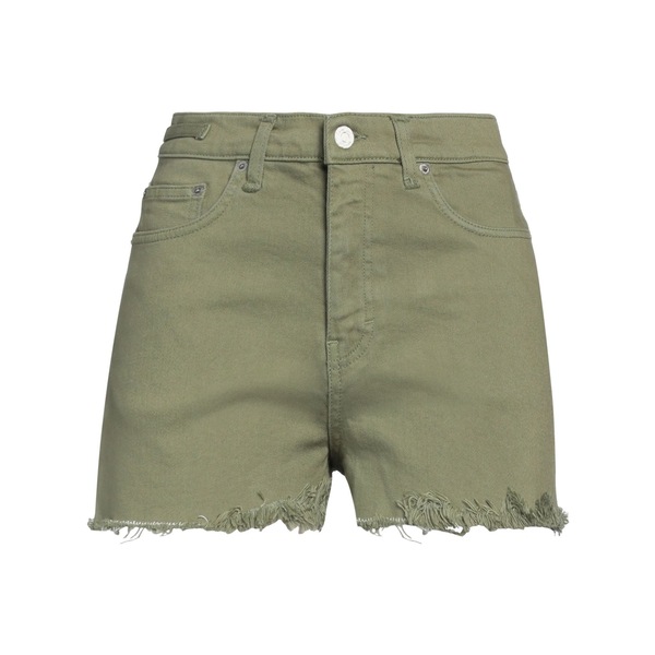 【送料無料】 ハイクール レディース デニムパンツ ボトムス Denim shorts Green｜asty