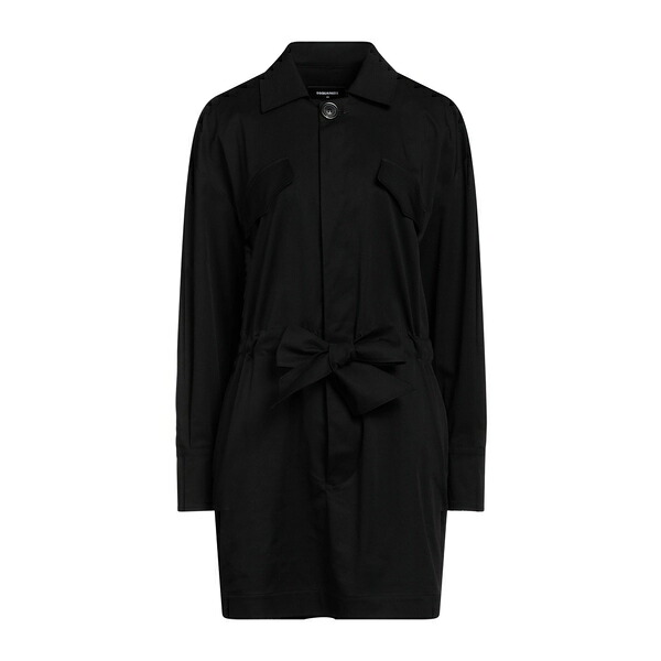 【送料無料】 ディースクエアード レディース ワンピース トップス Mini dresses Black