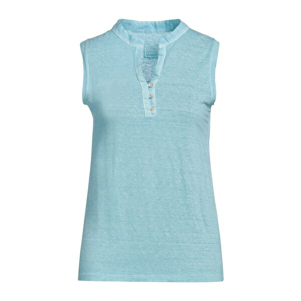 【送料無料】 １２０％リノ レディース Tシャツ トップス T-shirts Azure