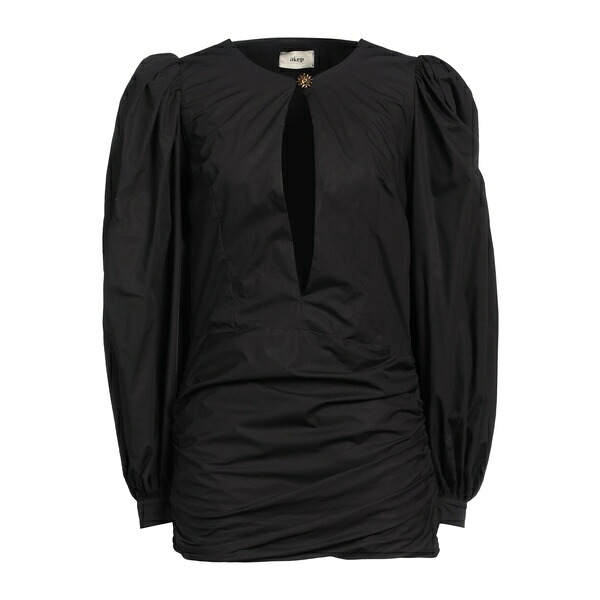 【送料無料】 エーケプ レディース ワンピース トップス Mini dresses Black 14,985円