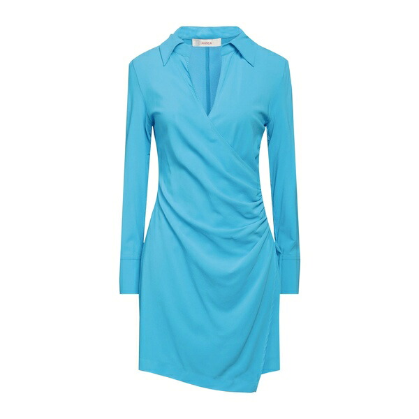 【送料無料】 ユッカ レディース ワンピース トップス Mini dresses Azure