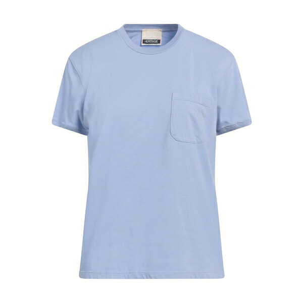 【送料無料】 ヘリテージ レディース Tシャツ トップス T-shirts Azure
