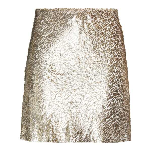 【送料無料】 ユッカ レディース スカート ボトムス Mini skirts Gold