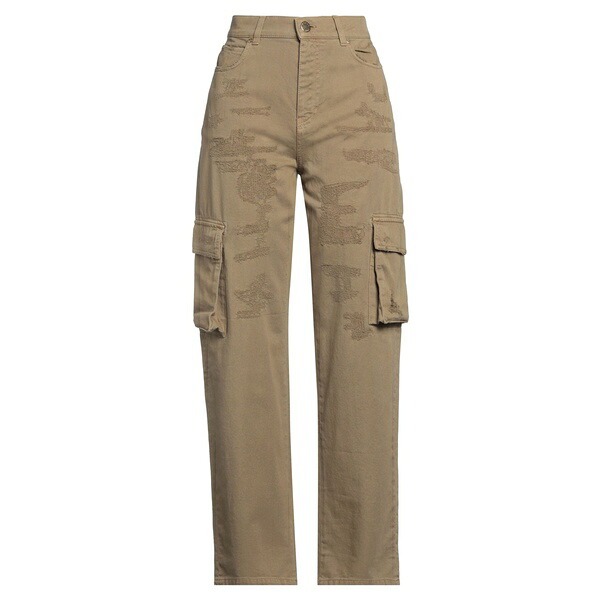 【送料無料】 ピンコ レディース デニムパンツ ボトムス Jeans Green