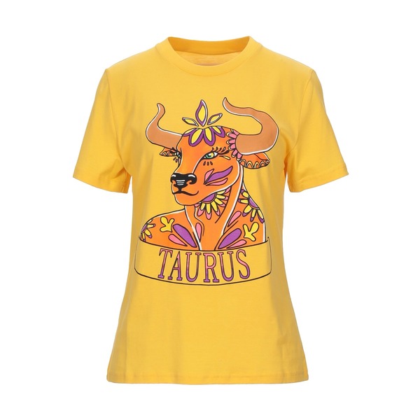 【送料無料】 アルベルタ フェレッティ レディース Tシャツ トップス T-shirts Yellow