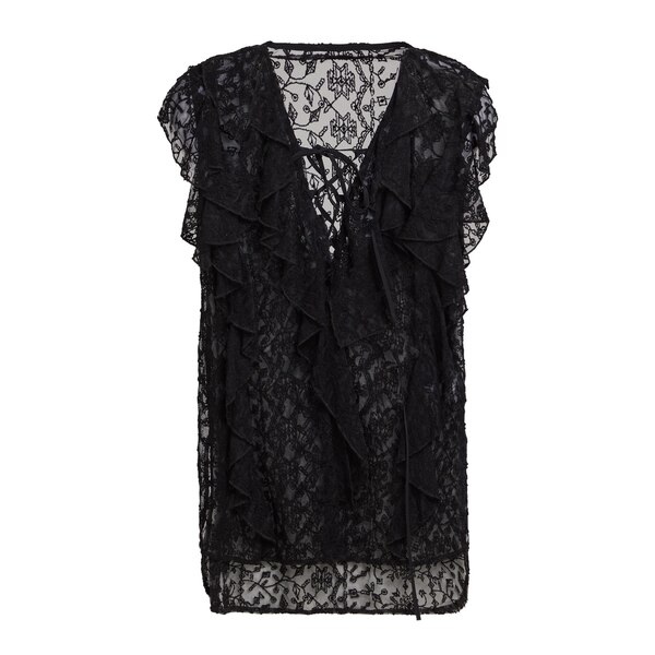 【送料無料】 ドンダップ レディース Tシャツ トップス Tops Black