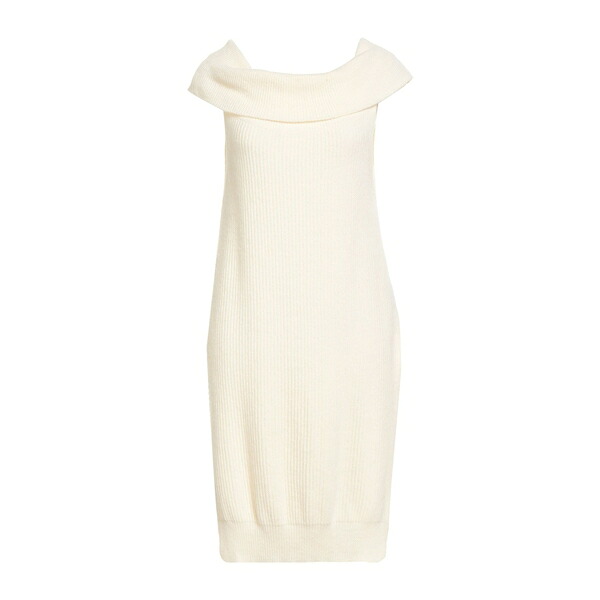 【送料無料】 セミクチュール レディース ワンピース トップス Mini dresses White