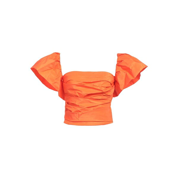 【送料無料】 ピンコ レディース Tシャツ トップス Tops Orange｜asty