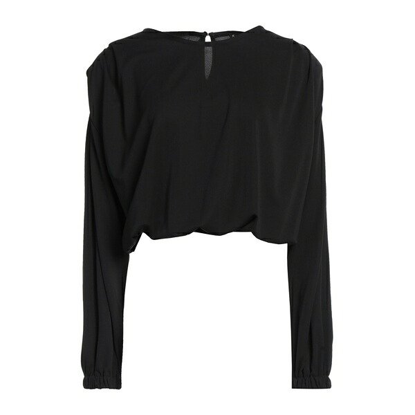 【貨物輸送無料】 クリスチーナエフェ レディース ティーシャツ トップス Tops Black レディースファッション-Tシャツ・カットソー-トップス