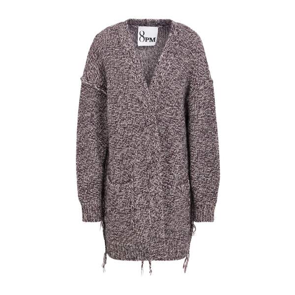 【貨物輸送無料】 エイト・ピーエム レディース ジレー アウター Cardigans Purple