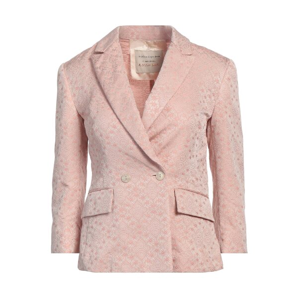 【送料無料】 アレッシアサンティ レディース ジャケット＆ブルゾン アウター Blazers Pink