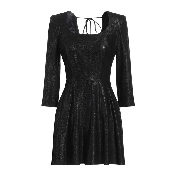 【送料無料】 エリザベスフランキ レディース ワンピース トップス Mini dresses Black 29,120円