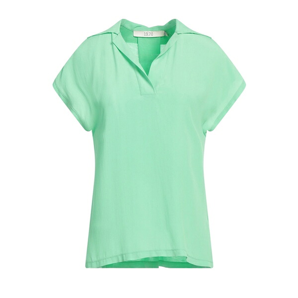 【送料無料】 ナインティーン セブンティ レディース Tシャツ トップス Tops Green