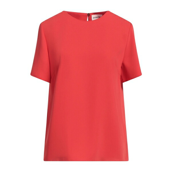 【送料無料】 パロッシュ レディース Tシャツ トップス Tops Red