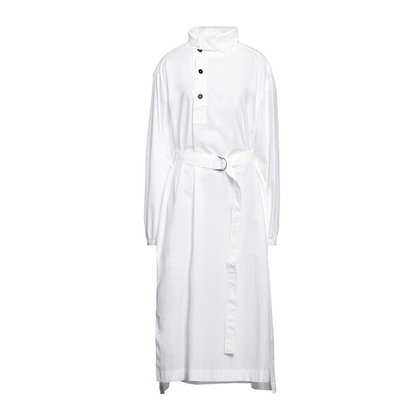 【送料無料】 ジル・サンダー レディース ワンピース トップス Midi dresses White｜asty