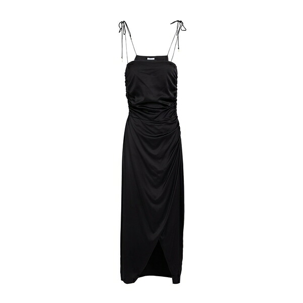 【送料無料】 パトリツィア ペペ レディース ワンピース トップス Midi dresses Black
