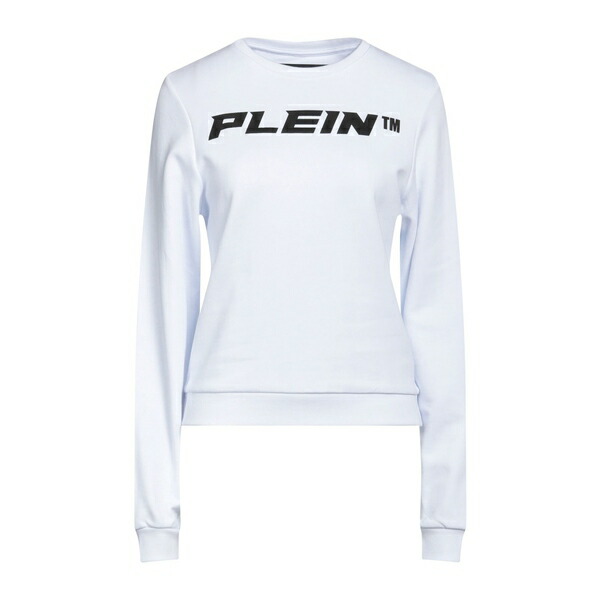 【送料無料】 フィリッププレイン レディース パーカー・スウェットシャツ アウター Sweatshirts White