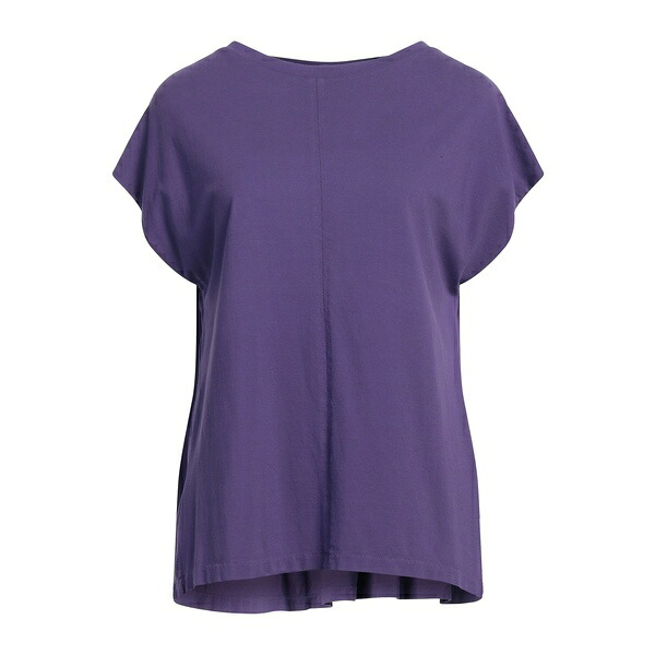 【送料無料】 アルファス テューディオ レディース Tシャツ トップス T-shirts Purple｜asty