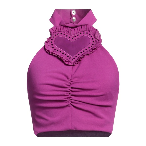 【送料無料】 アニエバイ レディース Tシャツ トップス Tops Purple
