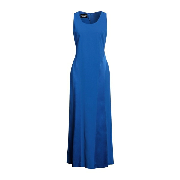 【送料無料】 モスキーノ レディース ワンピース トップス Maxi dresses Blue