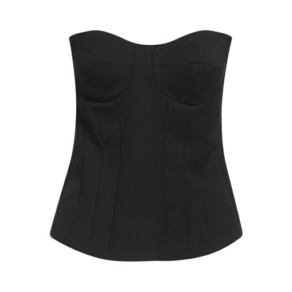 【送料無料】 フェデリカ・トシ レディース Tシャツ トップス Tops Black