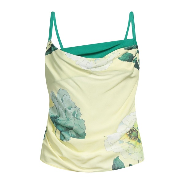 【送料無料】 ピンコ レディース Tシャツ トップス Tops Yellow