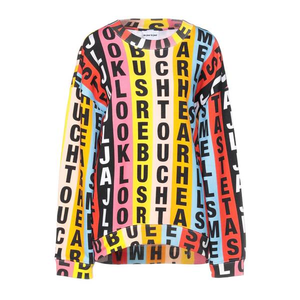 【送料無料】 オージュールルジュール レディース パーカー・スウェットシャツ アウター Sweatshirts Yellow