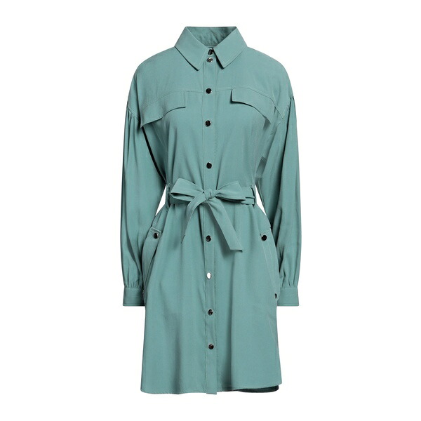 【送料無料】 インペリアル レディース ワンピース トップス Mini dresses Green