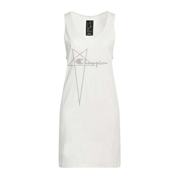 【送料無料】 リックオウエンス レディース ワンピース トップス Mini dresses White 28,712円